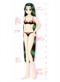 伊紗那姫による頭身及び各部位置決め講座