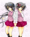 双子姉妹（一卵性）/タイジュ