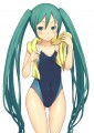 競泳水着はいい/かぼちゃヘッド
