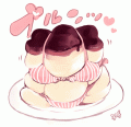 むっちんプリンちゃん/塩ダレ飴沢