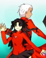 【Ｆａｔｅ】凛ちゃんと弓と槍落書き/すばる
