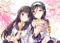 いりえる結婚式が楽しみすぎていりえる描きなぐった【百合】/伊吹蓮@紅楼夢ナ-1b