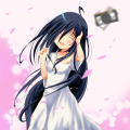 桜とか舞う中の貞子