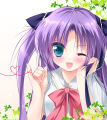 C84グッズ絵　佐々美ウィンク！