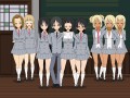 女子高生の日常物語第二期_「猫と進路」の挿絵