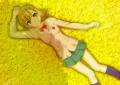 銀杏の絨毯って、気持ちいい！