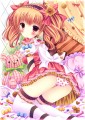 振り返り苺パンツ！