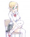 エルフ生徒