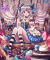 お菓子の国の少女
