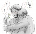 兵長がエレンのお誕生日を祝うよ！リヴァエレ的に！