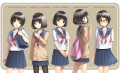 ショートヘア×女子高生 (1)