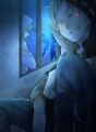 闇に揺れる