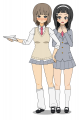 絢ちゃんとむこぬこ