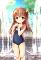 大丈夫、水着着てきたから♪