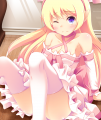 ふとももとフリルの愛称は抜群