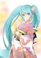 晴れ着ミク
