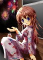 浴衣の女の子