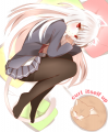 丸まる。