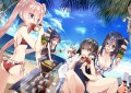 砂浜BBQ