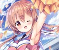 チア娘タペストリー