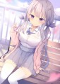 無防備な格好の女の子
