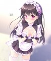 道を尋ねるメイドさん
