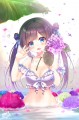 もうすぐ梅雨が明けるね。【紫陽花と女の子】