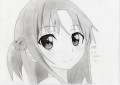 ソードアートオンラインのアスナをかいてみた
				/ゆーや