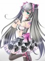 黒髪ツインテ
