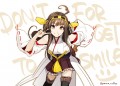 『ヘーイ提督ゥ、浮かない顔だねぇー？スマイルスマイルぅ☆』