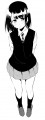 黒髪子