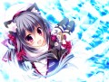 雲さんふかふかにゃ！
